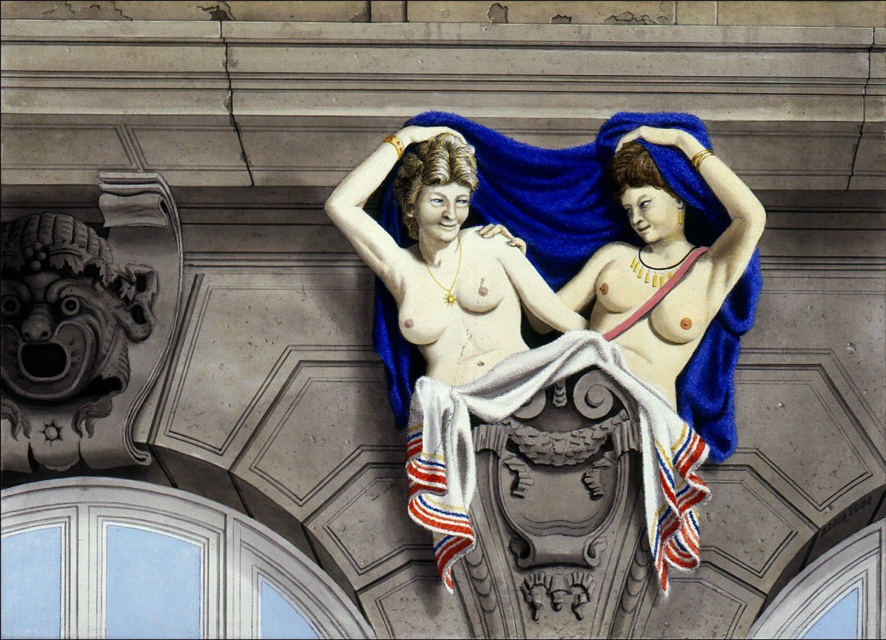 Painting by Dominique Appia